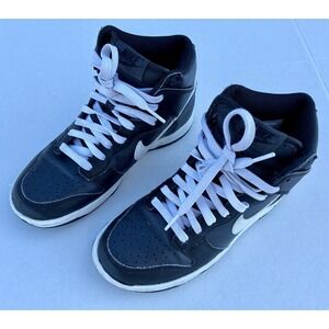 Nike Dunk High GS Sneakers Anthracite White Black Youth Size 4 DH9751-001 Shoe